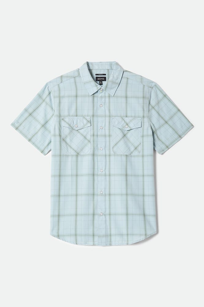 Load image into Gallery viewer, Brixton Mens The Breezy Wayne Short Sleeve Shirt
