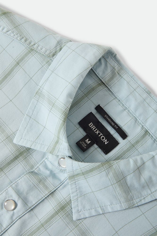 Load image into Gallery viewer, Brixton Mens The Breezy Wayne Short Sleeve Shirt
