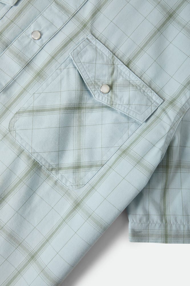 Load image into Gallery viewer, Brixton Mens The Breezy Wayne Short Sleeve Shirt
