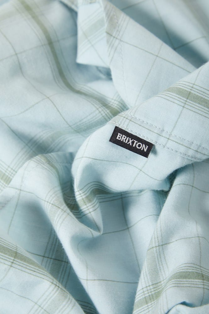 Load image into Gallery viewer, Brixton Mens The Breezy Wayne Short Sleeve Shirt
