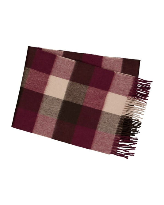 Swanndri Unisex Wool Scarfie - Florence Check