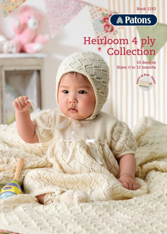 Patons Pattern Book - Heirloom 4 ply Collection