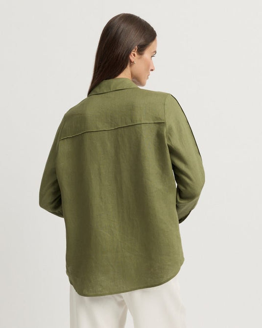 Yarra Trail Womens Tirari Pintuck Shirt