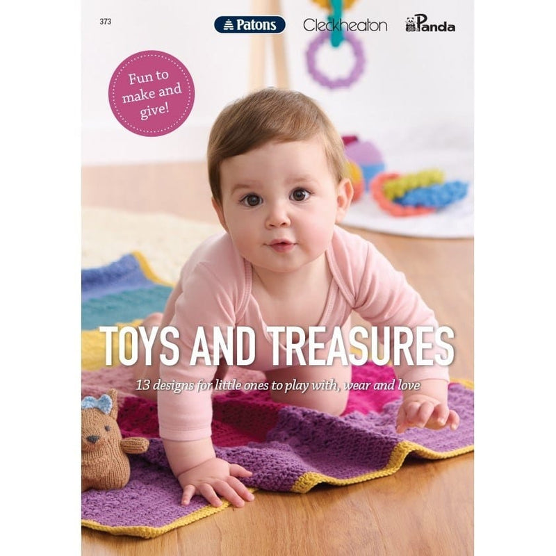 Load image into Gallery viewer, Patons Pattern Book - Toys and Treasures
