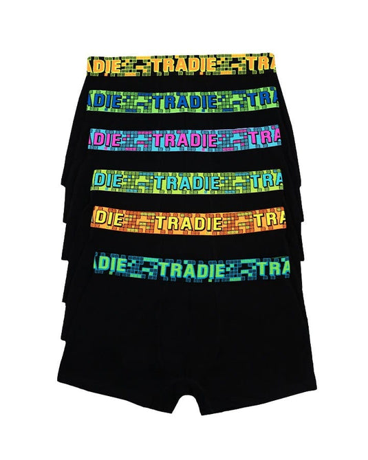 Tradies Mens 6 Pack Trunks - Nice Build
