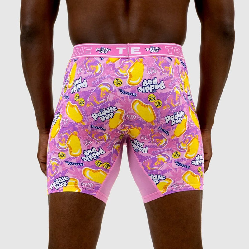 Load image into Gallery viewer, Tradie Mens Bamboo No Chafe Long Leg Trunk - Paddle Pop
