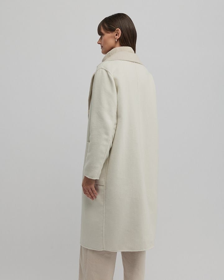 Load image into Gallery viewer, Yarra Trail Womens Twain Coat - Almond/Ecru
