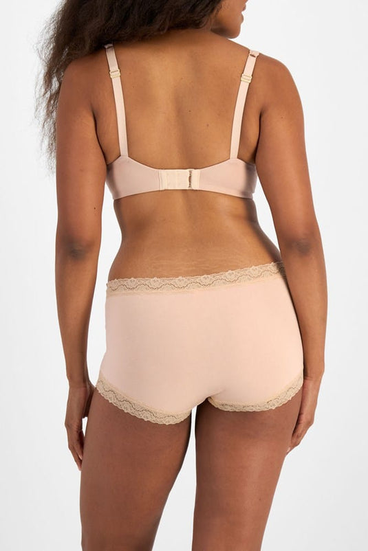 Berlei Womens Marais Cotton Full Brief - Nude