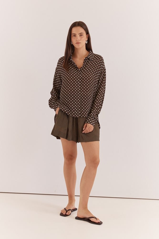 Load image into Gallery viewer, Sass Womens Joy Polka Dot Shirt

