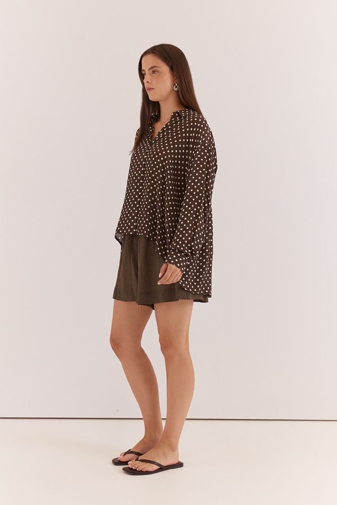 Load image into Gallery viewer, Sass Womens Joy Polka Dot Shirt
