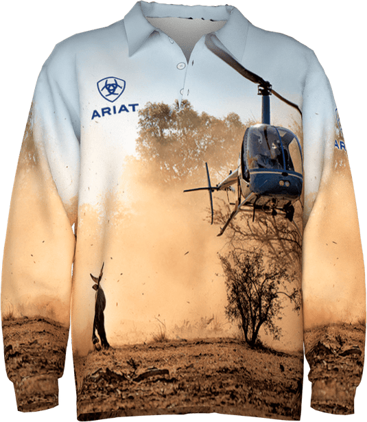 Ariat Uni Fishing Shirt - Helimuster