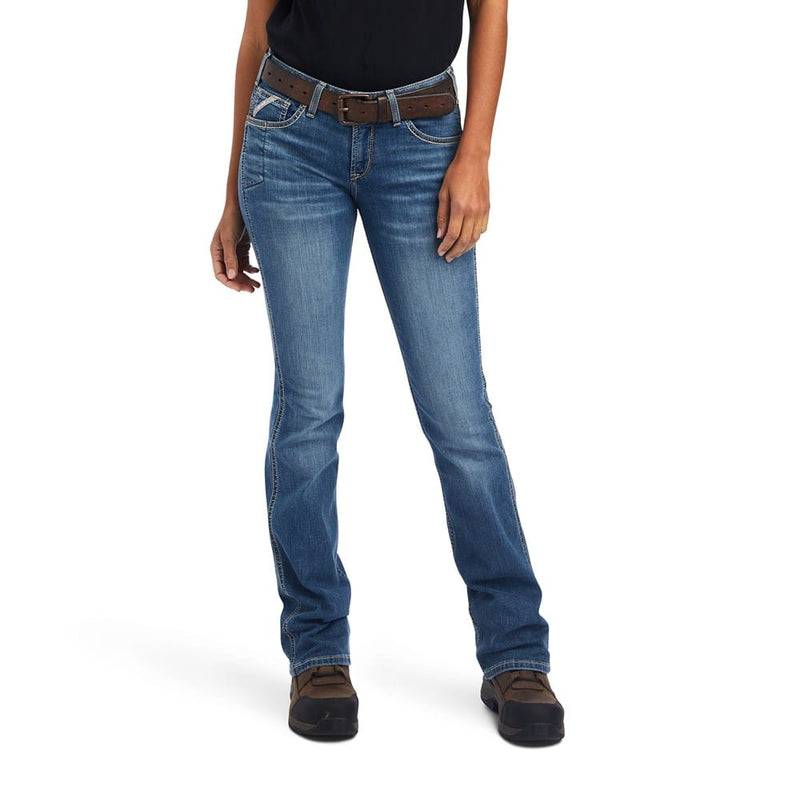 Load image into Gallery viewer, Ariat Womens Rebar Riveter Boot Cut Jean
