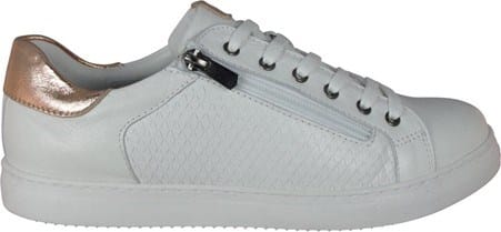 Cabello Comfort Womens Ursa Shoe - White