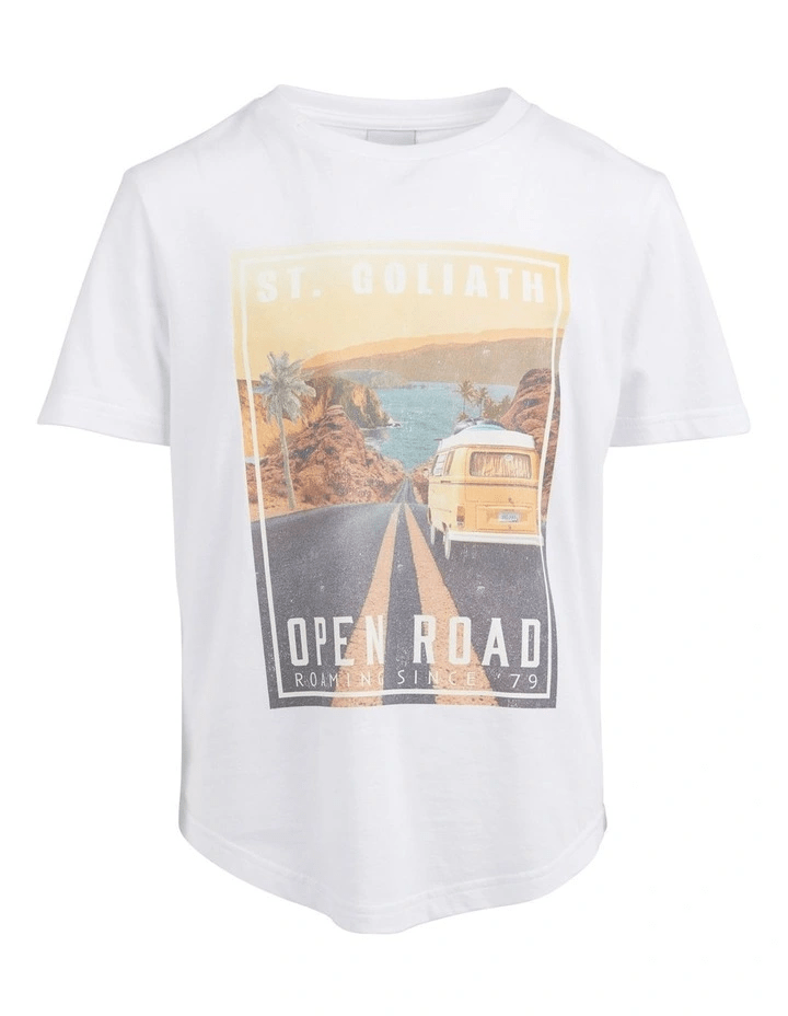 Load image into Gallery viewer, Saint Goliath Boys Van Life Tee
