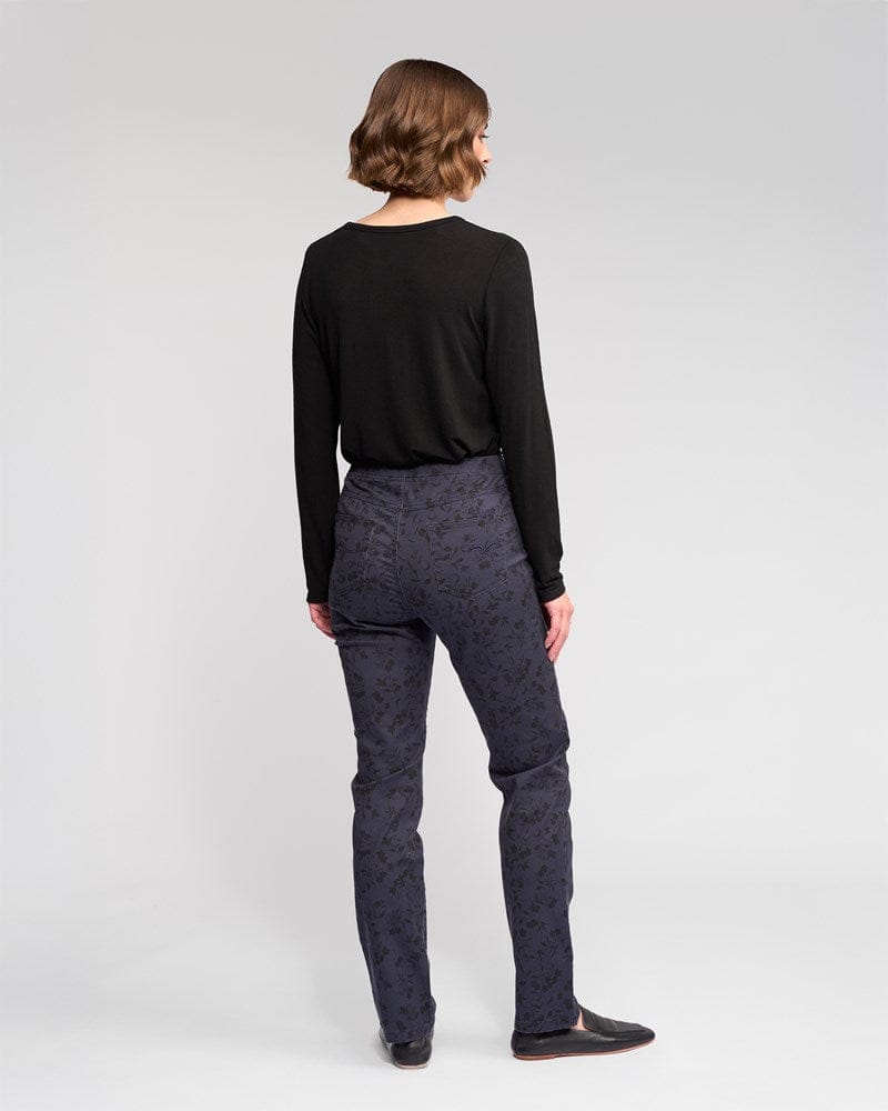 Load image into Gallery viewer, Vassali Womens Bay Denim Pull On Pants
