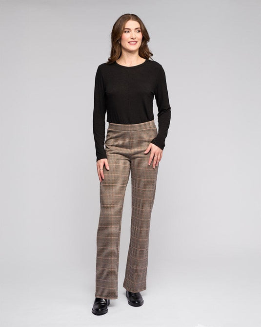 Vassali Womens Byron Knit Pull On Pant