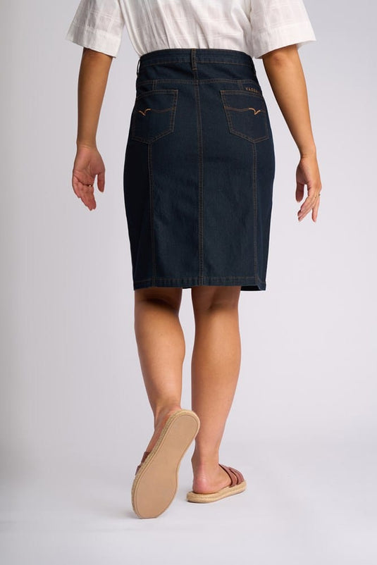 Vassalli Womens Poppy Denim Skirt