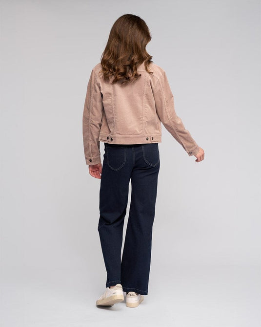 Vassalli Womens Core Cord Jacket - Twig