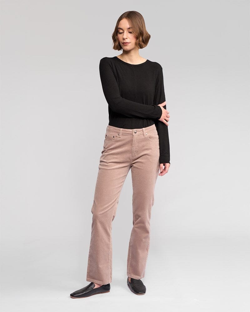 Load image into Gallery viewer, Vassalli Womens Arch Cord Pant - Twig

