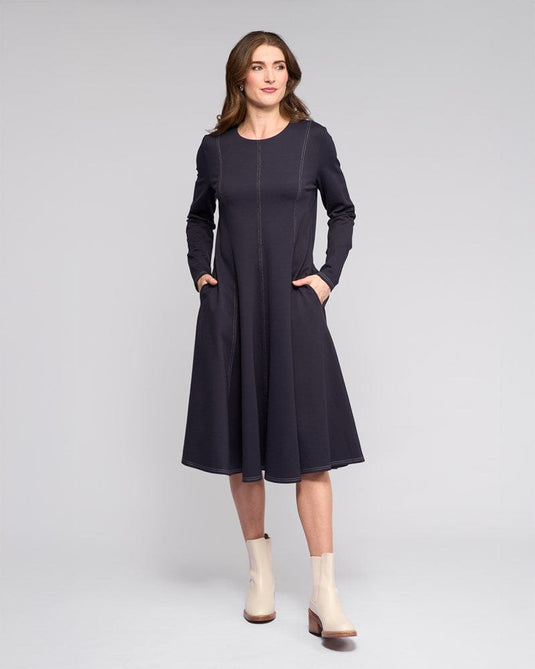 Vassali Womens Miner Ponti Dress