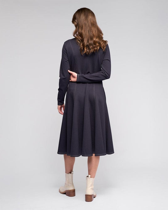 Vassali Womens Miner Ponti Dress