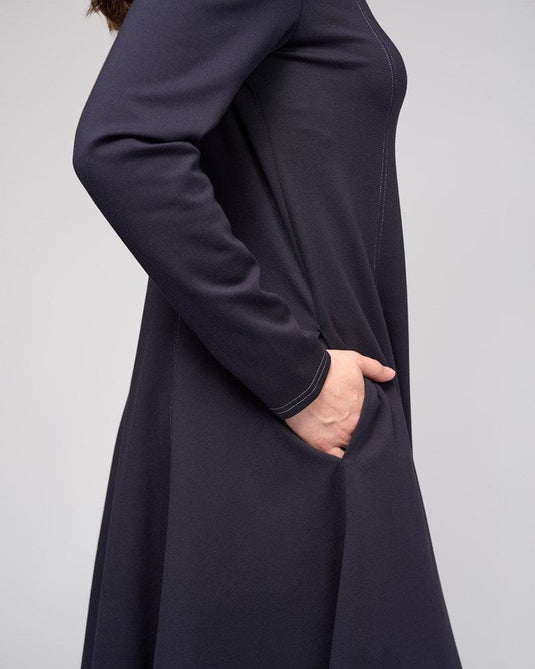 Vassali Womens Miner Ponti Dress