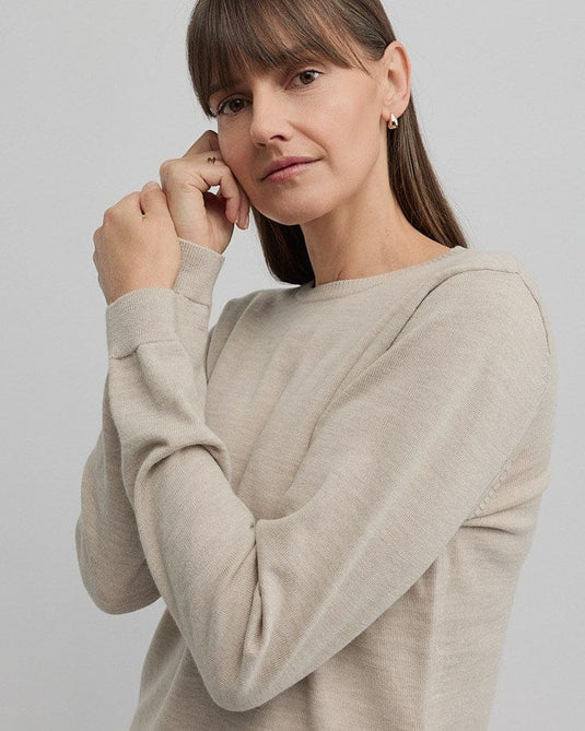 Yarra Trail Womens Villa Knit - Almond