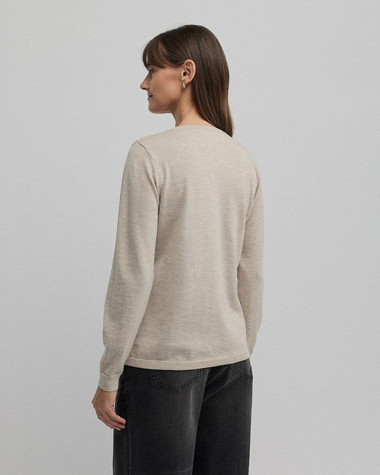 Yarra Trail Womens Villa Knit - Almond