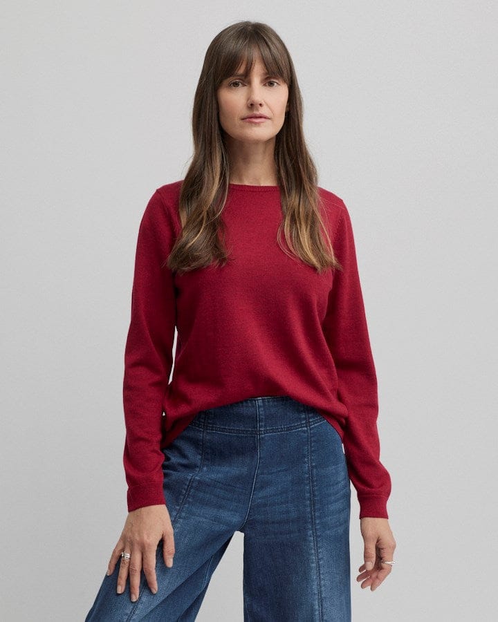 Load image into Gallery viewer, Yarra Trail Womens Villa Knit - Cherry
