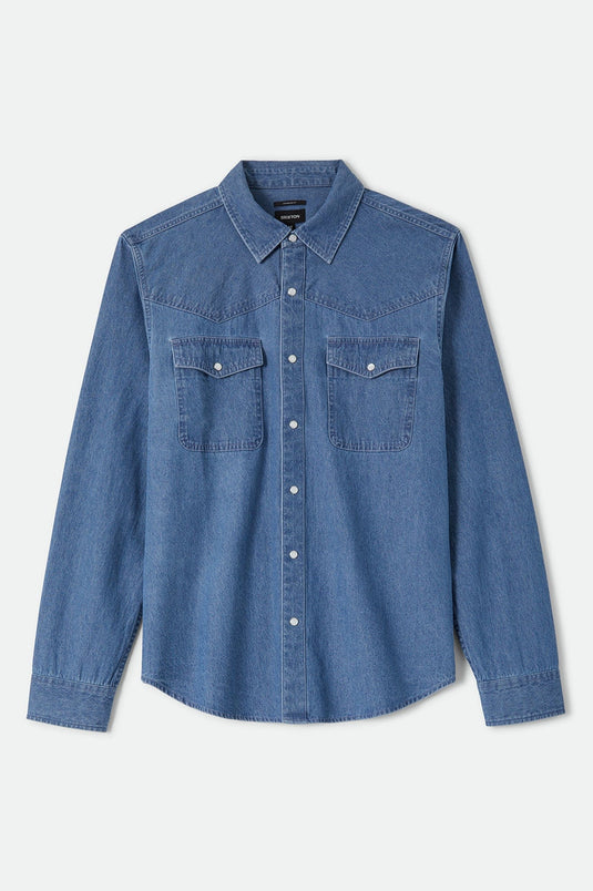 Brixton Mens Waylon Light Weight Overshirt