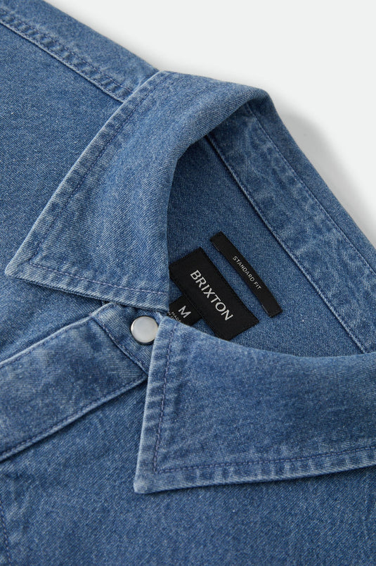 Brixton Mens Waylon Light Weight Overshirt