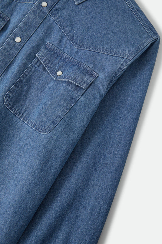 Brixton Mens Waylon Light Weight Overshirt