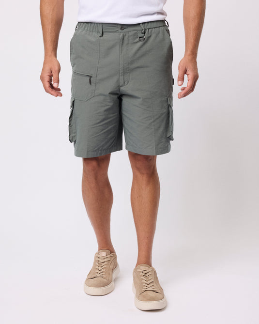 Breakaway Mens Woodbury Cargo Short - Balsam 2 Plus Size