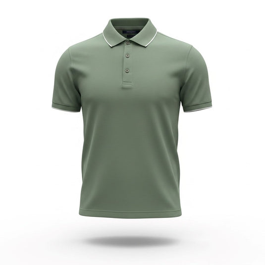 Bridgeport Mens Polo-Sage