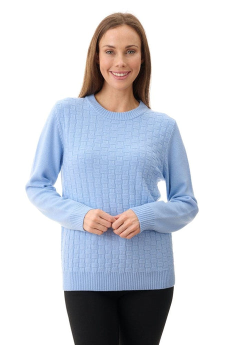 Slade Womens Basket Weave Jumper