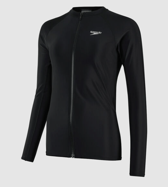 Speedo Womens Zip Long Sleeve Top