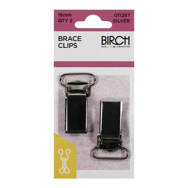 Birch Brace Clips (18mm, 2 Pack)