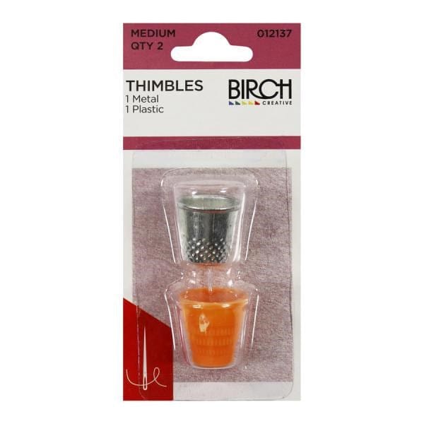 Birch Thimbles (19mm, 2 Pack)