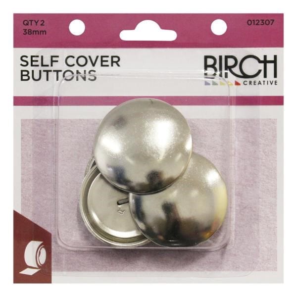 Birch Self Cover Buttons