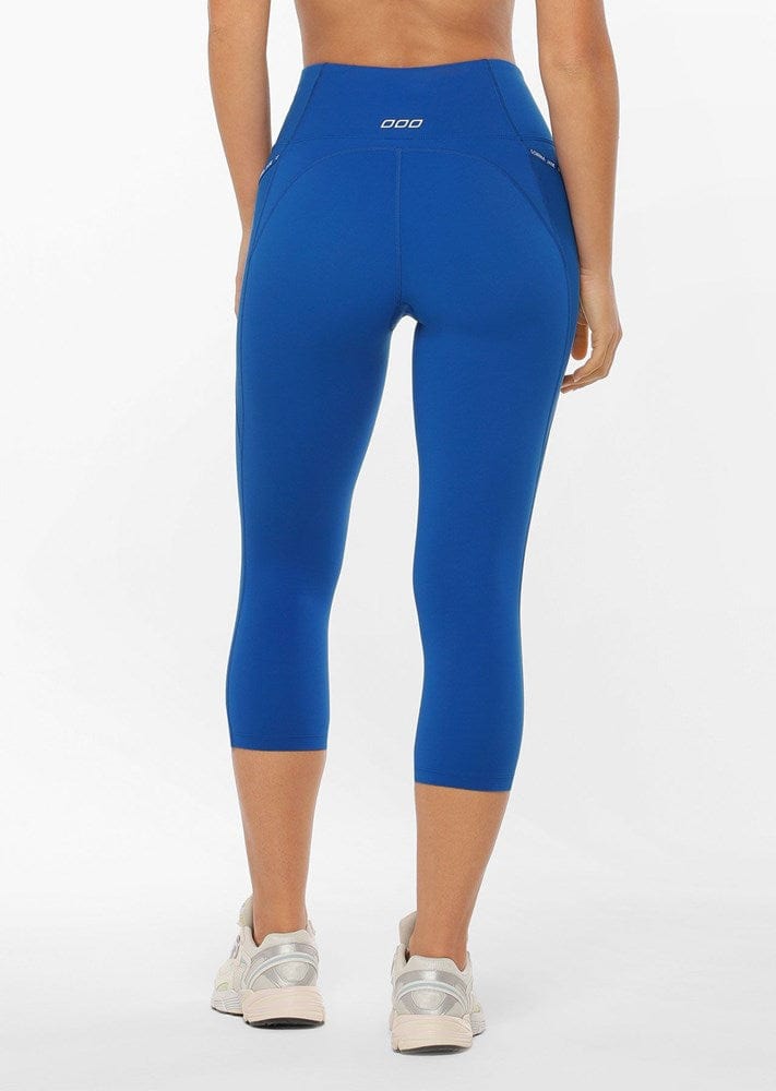 Load image into Gallery viewer, Lorna Jane Get Physical 3/4 Leggings - Colbalt Blue
