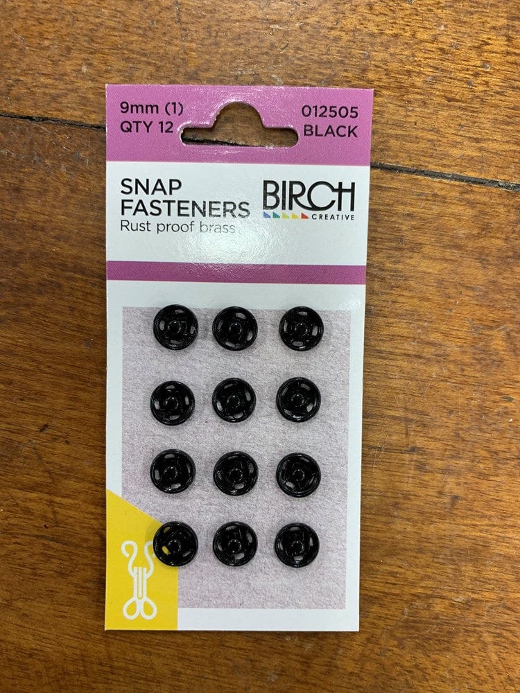 Load image into Gallery viewer, Birch Snap Fasteners (9mm, 12 Pack)
