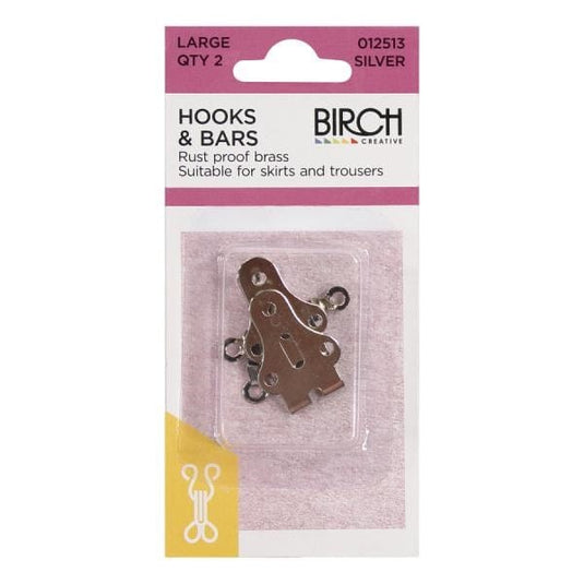 Birch Hooks & Bars (Various Sizes, 3 Pack)