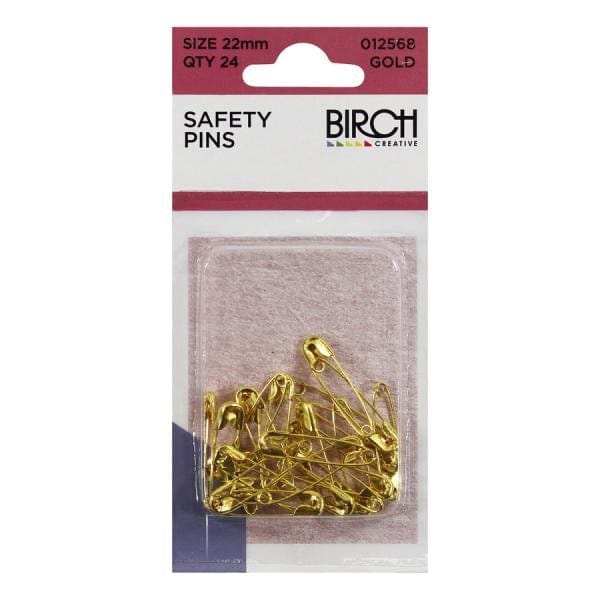 Birch Safety Pins (22mm)