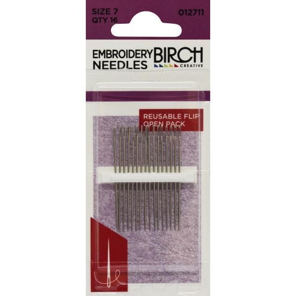 Load image into Gallery viewer, Birch Embroidery Needles (Various Sizes, 16 Pack)
