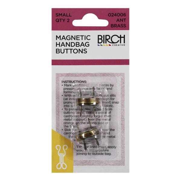 Birch Magnetic Handbag Buttons