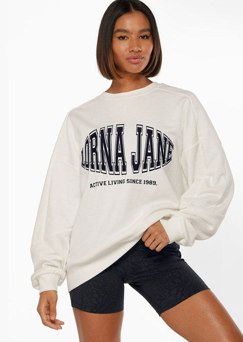 Lorna Jane Womens Sports League Oversized Sweat Shirt