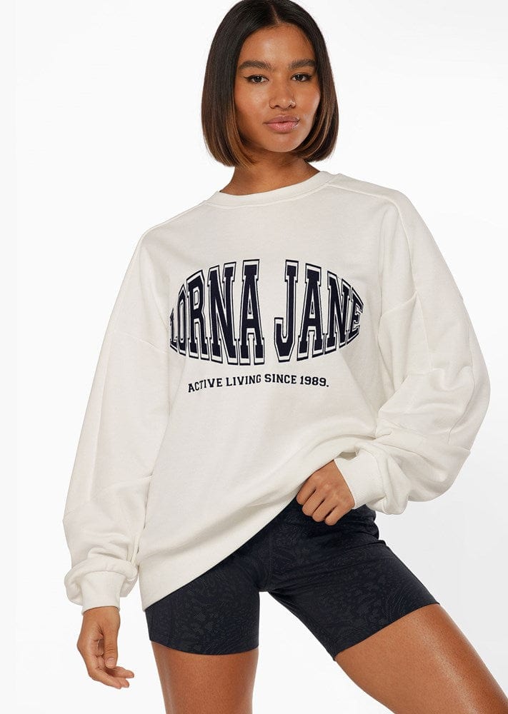 Load image into Gallery viewer, Lorna Jane Womens Sports League Oversized Sweat Shirt
