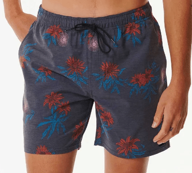 Load image into Gallery viewer, Rip Curl Mens Sun Razed Floral Volley 17&quot; Boardshort
