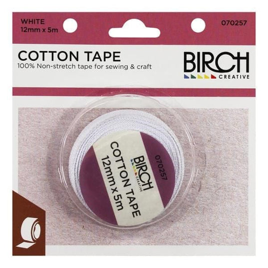 Birch Cotton Tape (Various Sizes)