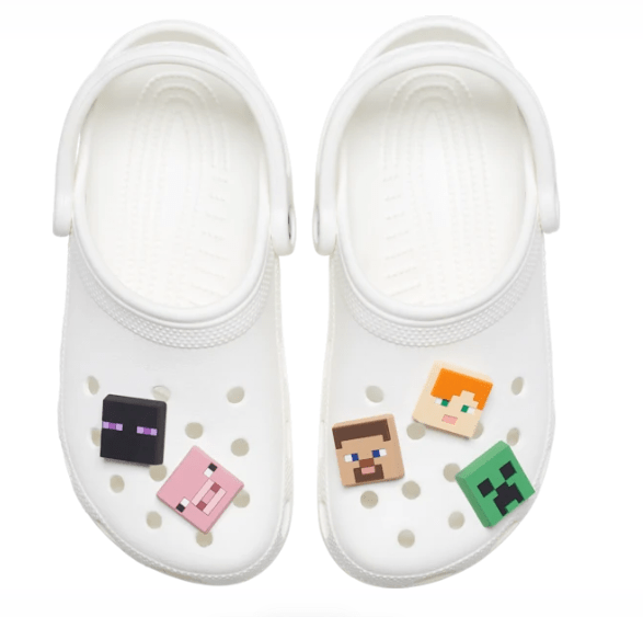 Load image into Gallery viewer, Crocs Jibbitz - Minecraft 5 Pack
